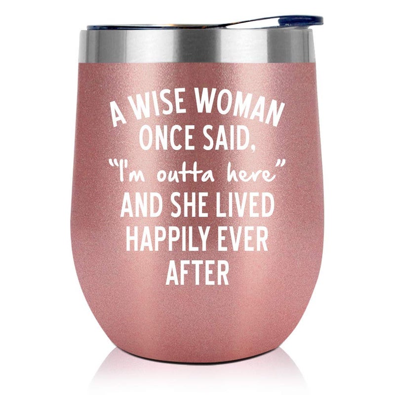 NewEleven Retirement Gifts For Women 2024 - Happy Retirement Gifts - Coworker Leaving Gifts  Farewell Gifts  Goodbye Gifts For Coworkers  Friends - 12 Oz Tumbler - Image 1